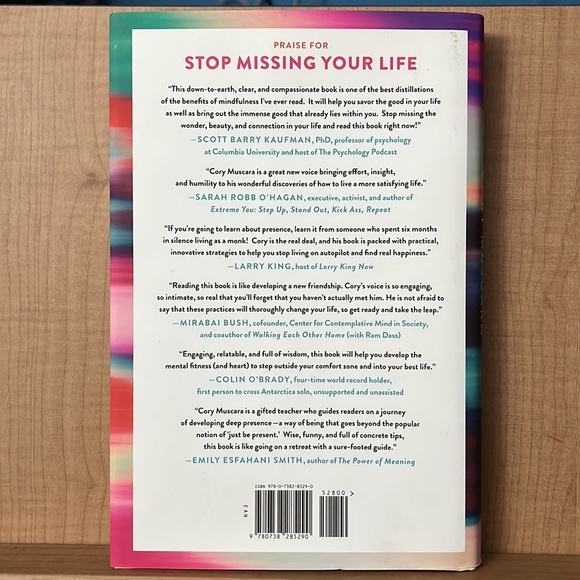 Hardcover ‘Stop Missing Your Life: How to be Deeply Present…’ by Cory Muscara - Picture 5 of 16